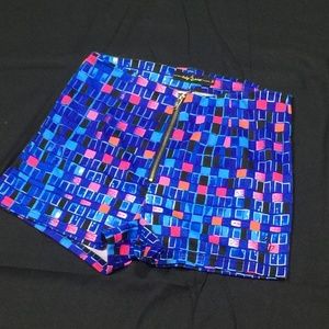 Blue Baby Phat Shorts Blue and Pink